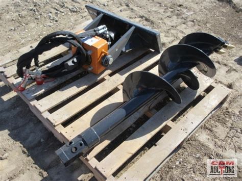 mini skid steer auger sale|wolverine mini skid steer auger.